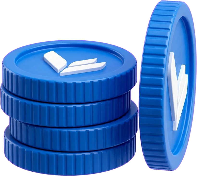 Pila de monedas LEGR
